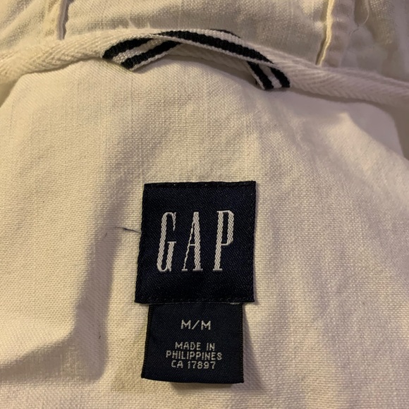 GAP Lightweight Canvas Nautical Jacket M - Picture 4 of 4
